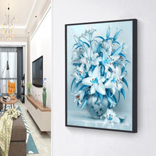 Lade das Bild in den Galerie-Viewer, Elegante Blumen - voller quadratischer Diamant - 40x50cm