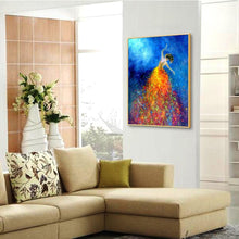 Lade das Bild in den Galerie-Viewer, Tanzende Frauen - voller quadratischer Diamant - 40x50cm