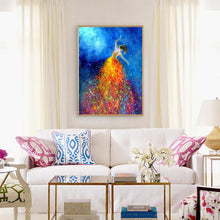 Lade das Bild in den Galerie-Viewer, Tanzende Frauen - voller quadratischer Diamant - 40x50cm