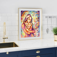 Lade das Bild in den Galerie-Viewer, Mutter Sohn - voller quadratischer Diamant - 40x50cm