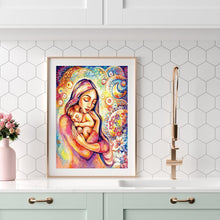 Lade das Bild in den Galerie-Viewer, Mutter Sohn - voller quadratischer Diamant - 40x50cm