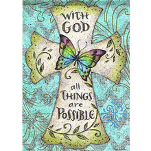 Lade das Bild in den Galerie-Viewer, Buchstabe - voller quadratischer Diamant - 40x50cm