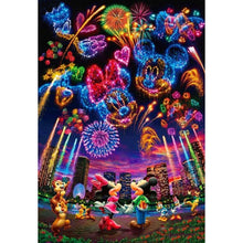 Lade das Bild in den Galerie-Viewer, Cartoon-Charakter - voller quadratischer Diamant - 40x50cm