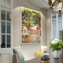 Lade das Bild in den Galerie-Viewer, SteinPflaster Garten - voller quadratischer Diamant - 40x50cm