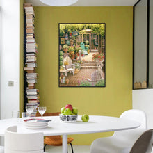 Lade das Bild in den Galerie-Viewer, SteinPflaster Garten - voller quadratischer Diamant - 40x50cm