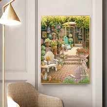 Lade das Bild in den Galerie-Viewer, SteinPflaster Garten - voller quadratischer Diamant - 40x50cm