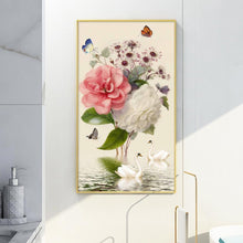 Lade das Bild in den Galerie-Viewer, Blume - voller runder Diamant - 45x85cm