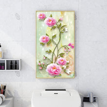 Lade das Bild in den Galerie-Viewer, Blume - voller runder Diamant - 45x85cm