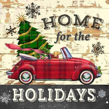 Lade das Bild in den Galerie-Viewer, Weihnachten - voller runder Diamant - 30x30cm