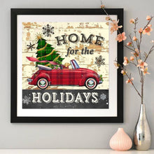 Lade das Bild in den Galerie-Viewer, Weihnachten - voller runder Diamant - 30x30cm