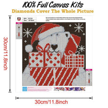Lade das Bild in den Galerie-Viewer, Weihnachten - voller runder Diamant - 30x30cm