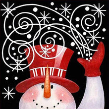 Lade das Bild in den Galerie-Viewer, Weihnachten - voller runder Diamant - 30x30cm