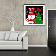 Lade das Bild in den Galerie-Viewer, Weihnachten - voller runder Diamant - 30x30cm