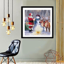 Lade das Bild in den Galerie-Viewer, Weihnachten - voller runder Diamant - 30x30cm