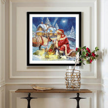 Lade das Bild in den Galerie-Viewer, Weihnachten - voller runder Diamant - 30x30cm
