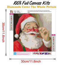 Lade das Bild in den Galerie-Viewer, Weihnachten - voller runder Diamant - 30x30cm