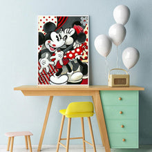 Lade das Bild in den Galerie-Viewer, Maus - voller quadratischer Diamant - 40x50cm