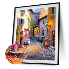 Lade das Bild in den Galerie-Viewer, Straße - voller quadratischer Diamant - 40x50cm