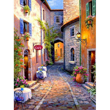 Lade das Bild in den Galerie-Viewer, Straße - voller quadratischer Diamant - 40x50cm