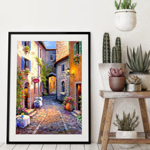 Lade das Bild in den Galerie-Viewer, Straße - voller quadratischer Diamant - 40x50cm