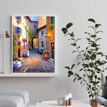 Lade das Bild in den Galerie-Viewer, Straße - voller quadratischer Diamant - 40x50cm