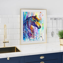 Lade das Bild in den Galerie-Viewer, Pferd - voller quadratischer Diamant - 40x50cm