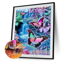 Lade das Bild in den Galerie-Viewer, Schmetterling - voller quadratischer Diamant - 40x50cm