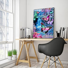 Lade das Bild in den Galerie-Viewer, Schmetterling - voller quadratischer Diamant - 40x50cm