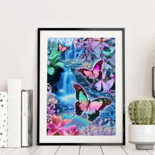 Lade das Bild in den Galerie-Viewer, Schmetterling - voller quadratischer Diamant - 40x50cm