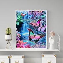 Lade das Bild in den Galerie-Viewer, Schmetterling - voller quadratischer Diamant - 40x50cm
