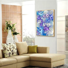 Lade das Bild in den Galerie-Viewer, Blume - voller quadratischer Diamant - 40x50cm