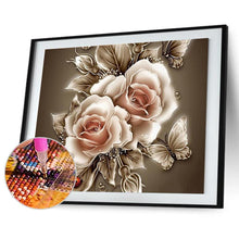 Lade das Bild in den Galerie-Viewer, Blume - voller quadratischer Diamant - 50x40cm