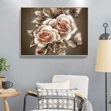 Lade das Bild in den Galerie-Viewer, Blume - voller quadratischer Diamant - 50x40cm