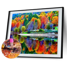 Lade das Bild in den Galerie-Viewer, Seebaumschatten? - voller quadratischer Diamant - 50x40cm