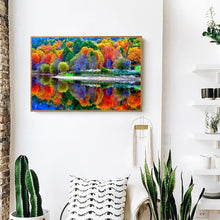 Lade das Bild in den Galerie-Viewer, Seebaumschatten? - voller quadratischer Diamant - 50x40cm