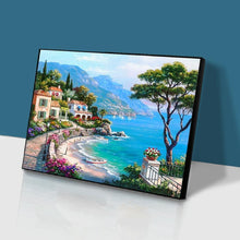 Lade das Bild in den Galerie-Viewer, Landschaft - voller quadratischer Diamant - 50x40cm