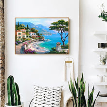 Lade das Bild in den Galerie-Viewer, Landschaft - voller quadratischer Diamant - 50x40cm