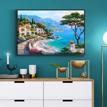 Lade das Bild in den Galerie-Viewer, Landschaft - voller quadratischer Diamant - 50x40cm