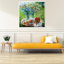 Lade das Bild in den Galerie-Viewer, Blumen - voller runder Diamant - 30x30cm