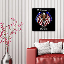 Lade das Bild in den Galerie-Viewer, Adler - voller runder Diamant - 30x30cm