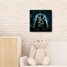 Lade das Bild in den Galerie-Viewer, Schwarzer Krieger - voller runder Diamant - 30x30cm