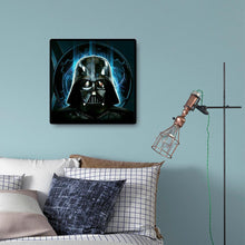 Lade das Bild in den Galerie-Viewer, Schwarzer Krieger - voller runder Diamant - 30x30cm