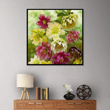 Lade das Bild in den Galerie-Viewer, Blumen - voller runder Diamant - 30x30cm