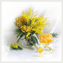 Lade das Bild in den Galerie-Viewer, Blumen - voller runder Diamant - 30x30cm