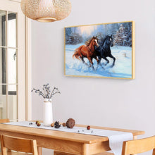 Lade das Bild in den Galerie-Viewer, Pferd Tier - voller quadratischer Diamant - 50x40cm