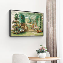 Lade das Bild in den Galerie-Viewer, Garten - voller quadratischer Diamant - 50x40cm