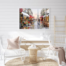 Lade das Bild in den Galerie-Viewer, TurmStraße - voller quadratischer Diamant - 50x40cm