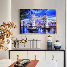 Lade das Bild in den Galerie-Viewer, Brücke - voller quadratischer Diamant - 50x40cm