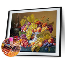 Lade das Bild in den Galerie-Viewer, Obst - voller quadratischer Diamant - 50x40cm