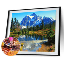 Lade das Bild in den Galerie-Viewer, Landschaftskulisse - voller quadratischer Diamant - 50x40cm